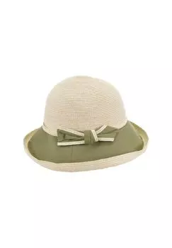 Бордюр бумажный Болеро с тканевым краем 55486-0 SEEBERGER, цвет Leinen/khaki