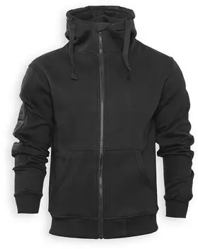 Кофта Bores Fashion с капюшоном, черный