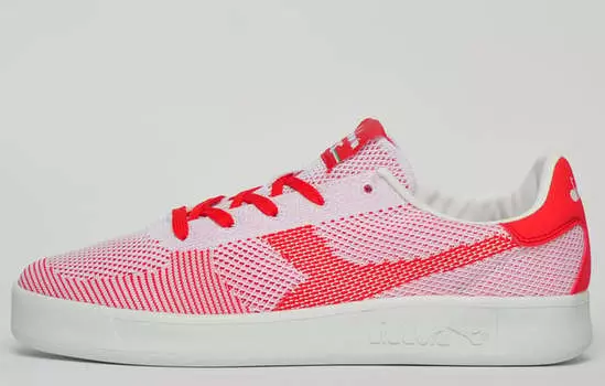 Борг элитное плетение человека Diadora, красный