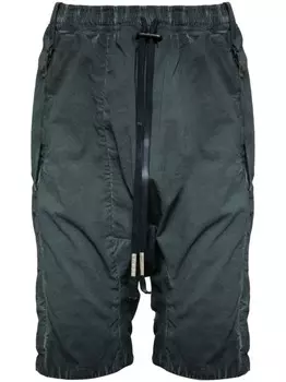 Boris Bidjan Saberi шорты-бермуды на завязках, синий