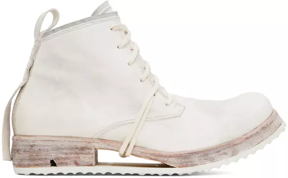 Борис Биджан Сабери Серые ботинки Boot4 Boris Bidjan Saberi