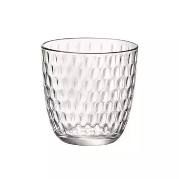 Bormioli Rocco Slot Acqua Tumbler, стакан для питья, 290 мл, стекло, прозрачный, 6 шт. в упаковке