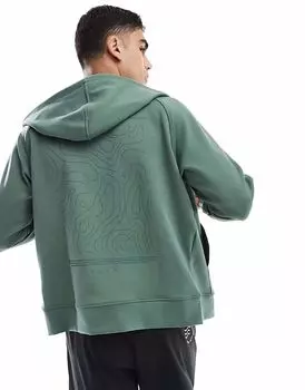 Born Living Yoga - Biafra - Зеленая спаржевая толстовка на молнии