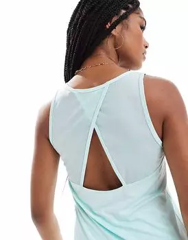 Born Living Yoga - Daila - Майка волнисто-голубого цвета с открытой спиной