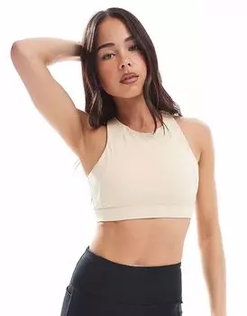 Born Living Yoga - Darana - Спортивный бюстгальтер с высокой поддержкой в черном/белом/бежевом цвете