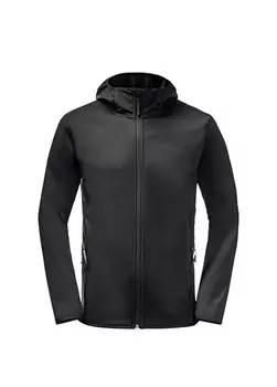 Bornberg толстовка мужская уличная куртка из софтшелла Jack Wolfskin, черный