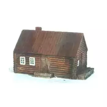 Бородино - Деревенский магазин с крыльцом, Terrain - Resin (15mm) (Monday Knight Productions)