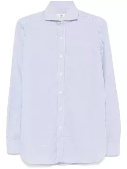 Borrelli клетчатая рубашка, синий