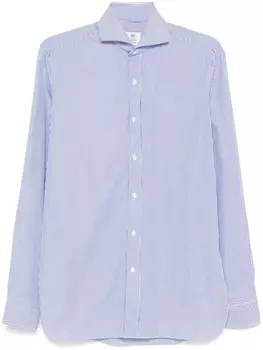 Borrelli полосатая рубашка, синий