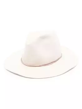 Borsalino фетровая шляпа-федора, нейтральный цвет