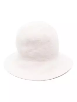 Borsalino шапка ребристого плетения, нейтральный цвет