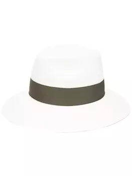 Borsalino соломенная шляпа, белый