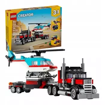 Бортовой грузовик и вертолет LEGO Creator 3 в 1 (31146) ПОДАРОК