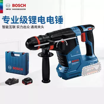 Bosch 18 В литиевая батарея, бесщеточный электрический молоток, аккумуляторная электрическая дрель с четырьмя ямами, ударная дрель, электрический кирка, три функции