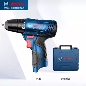 Bosch Аккумуляторная ручная дрель Бытовая литиевая электрическая дрель Многофункциональный профессиональный набор электрических дрелей