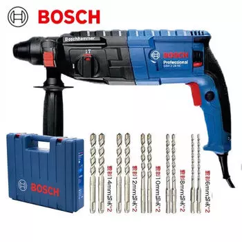 Bosch электрическая кирка электрическая дрель ударная дрель электрический молоток высокой мощности GBH2-24 промышленного класса с муфтой