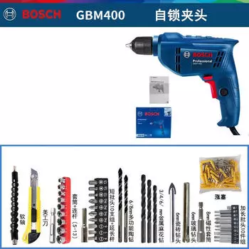 Bosch электрическая ручная дрель бытовая многофункциональная дрель электрическая отвертка GBM400 Dr. электрическая ручная дрель ручная электрическая отвертка