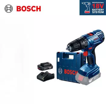 Bosch Беспроводная ударная дрель с литиевой батареей 18 В Ручная электрическая дрель Аппаратное обеспечение Электроинструмент Сверлальная отвертка