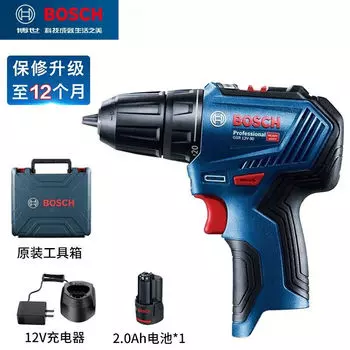 Дрель аккумуляторная Bosch GSR 12V-30 + аккумулятор, зарядное устройство, кейс