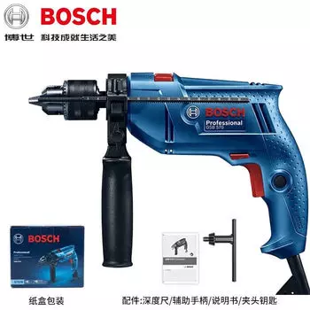 Bosch бытовой электроинструмент отвертка ударная дрель бытовая ударная дрель двойного назначения GSB 550