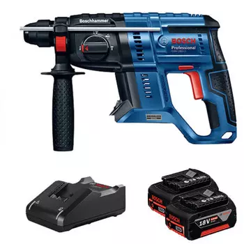 Перфоратор электрический Bosch GBH-180-Li + два аккумулятора 5.0Ah