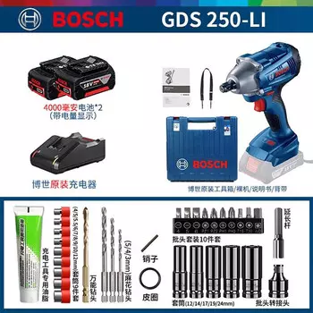 Bosch GDS18V-400/18V-EC300ABR ударная литиевая батарея для зарядки бесщеточной аккумуляторной батареи с высоким крутящим моментом