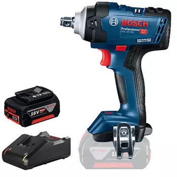 Гайковерт ударный Bosch GDS-18V-400 + аккумулятор, зарядное устройство