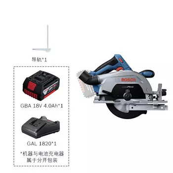 Циркулярная пила Bosch GKS 185-Li + зарядное устройство, аккумулятор 4.0Ah