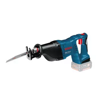 Bosch GSA 18V-Li перезаряжаемая сабельная пила с литиевой батареей, сабельная пила, настройка стола по голому металлу