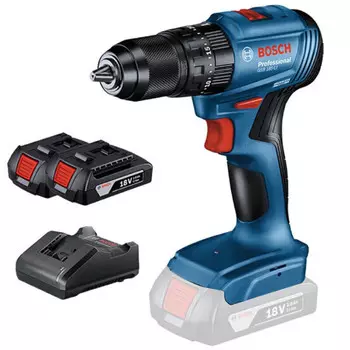 Дрель-шуруповерт Bosch GSB185-Li + зарядное устройство, два аккумулятора