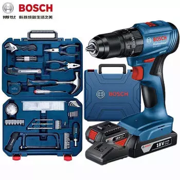 Bosch GSB185-LI профессиональная литиевая бесщеточная аккумуляторная ударная дрель электрическая отвертка ручная дрель мини маленькая