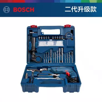 Дрель электрическая Bosch GSB 600 RE + набор инструментов