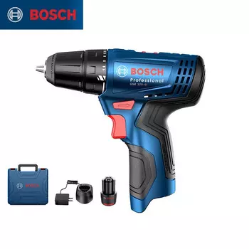 Bosch GSR 120-LI 12 В Аккумуляторный электроинструмент Электрическая отвертка Литиевая электрическая ручная дрель Одиночная электрическая версия