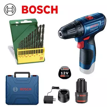 Bosch Электрическая дрель Аккумуляторная дрель Ручная электрическая дрель Доктор Электрическая отвертка Пистолет Дрель Набор инструментов