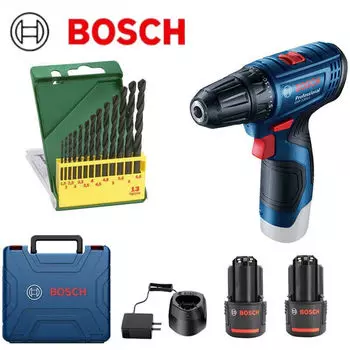Bosch Электрическая дрель Аккумуляторная дрель Ручная электрическая дрель Доктор Электрическая отвертка Пистолет Дрель Набор инструментов
