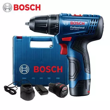 Дрель электрическая Bosch GsR 120-Li + ящик для инструментов