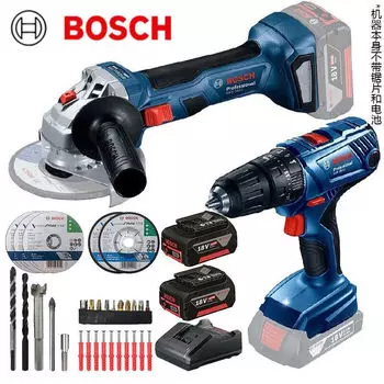 Bosch литиевая электрическая отрезная машина, угловая шлифовальная машина, долбежная машина с бесщеточной ручкой, шлифовальный станок, электроинструмент