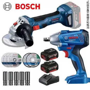 Bosch литиевая электрическая отрезная машина, угловая шлифовальная машина, долбежная машина с бесщеточной ручкой, шлифовальный станок, электроинструмент