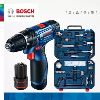 Bosch литиевая электрическая ручная дрель 120 бытовая электрическая отвертка электрические ручные инструменты комбинация из 108 предметов