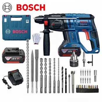 Bosch литиевый электрический перфоратор ударная дрель электрический гаечный ключ угловая шлифовальная машина многофункциональный литиевый электрический кирка трехцелевой