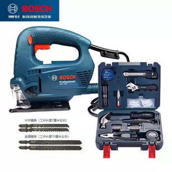 Лобзик Bosch GST700 + полотно T144D, T318A, набор инструментов