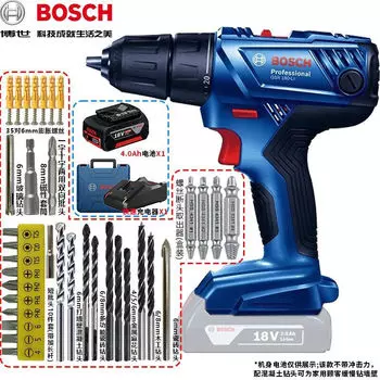Дрель электрическая Bosch GSR 180-Li + аккумулятор 4.0Ah, зарядное устройство