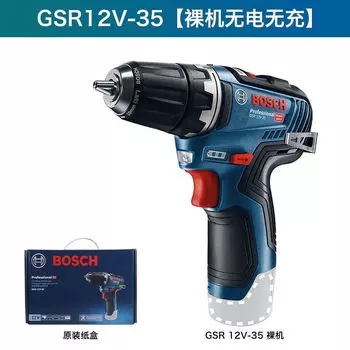 Bosch Мощная ручная дрель, бесщеточная литиевая батарея, бесщеточная аккумуляторная дрель, электрическая отвертка