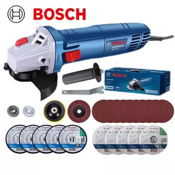 Bosch отрезной станок, шлифовальный станок, ручной шлифовальный круг, угловая шлифовальная машина, набор электроинструментов