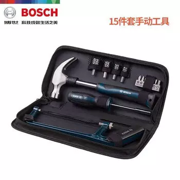 Bosch Полный набор бытовой техники из 108 предметов, ящик для инструментов для ремонта, многофункциональный 66 предметов, ручные инструменты 12