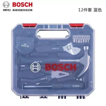 Bosch Полный набор бытовой техники из 108 предметов, ящик для инструментов для ремонта, многофункциональный 66 предметов, ручные инструменты 12