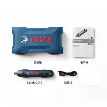 Bosch Профессиональная электрическая отвертка/отвертка Bosch GO 2 с аккумулятором на литиевой батарее (второе поколение)