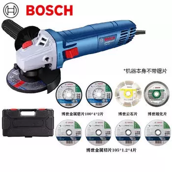 Bosch режущий станок для резки дерева и камня, удаление ржавчины, полировка, ручная шлифовальная машина, полировальный станок, электроинструмент