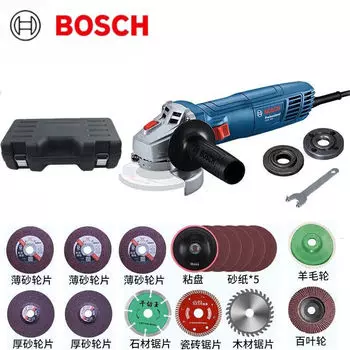 Bosch режущий станок для резки дерева и камня, удаление ржавчины, полировка, ручная шлифовальная машина, полировальный станок, электроинструмент