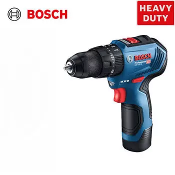 Bosch Ударная дрель с литиевым аккумулятором 12 В, бесщеточный двигатель, двойная электрическая версия GSB 12V-30